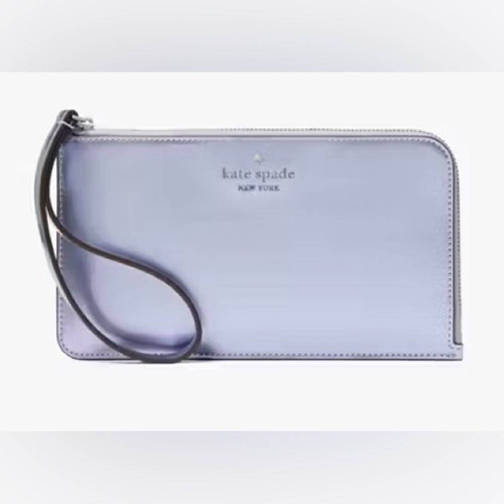 Kate Spade Lucy Medium L-Zip Wristlet in Candied Flower